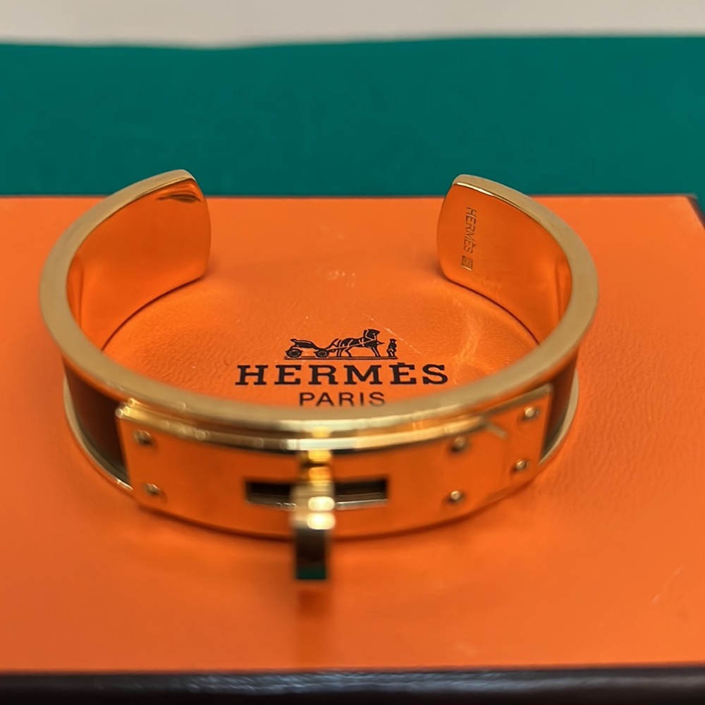 Hermes Kelly bangle bracelet with Box - Picture 5 of 8